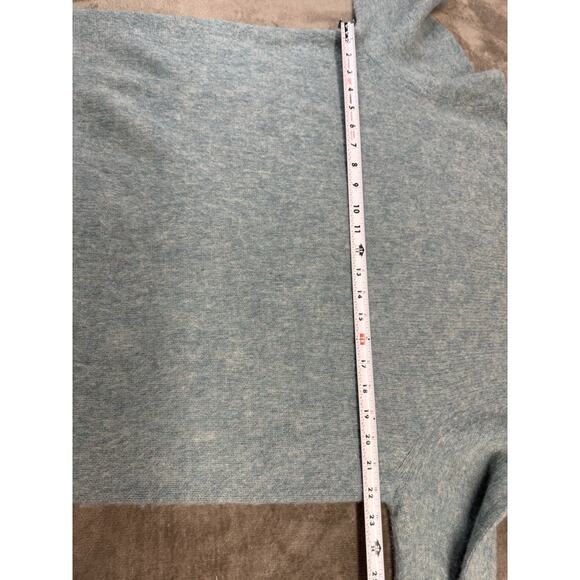 Brooks Brothers Men’s 100% Wool Crewneck Sweater Light Blue Large - Picture 8 of 9